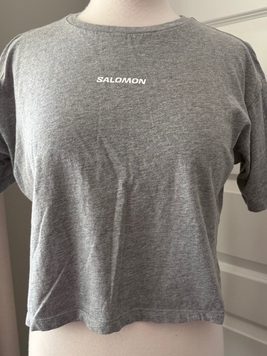 Salomon Logo Twist-1 Short Sleeve Tee — Size Medium - Picture 3 of 6